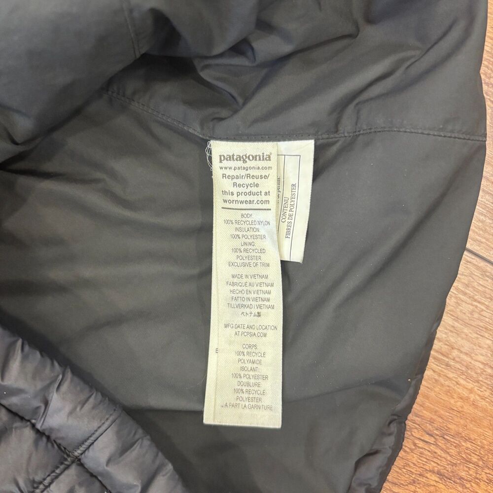 PATAGONIA US Women’s Small Black Radalie Insulated Parka Coat Jacket MSRP $199 - Picture 4 of 8